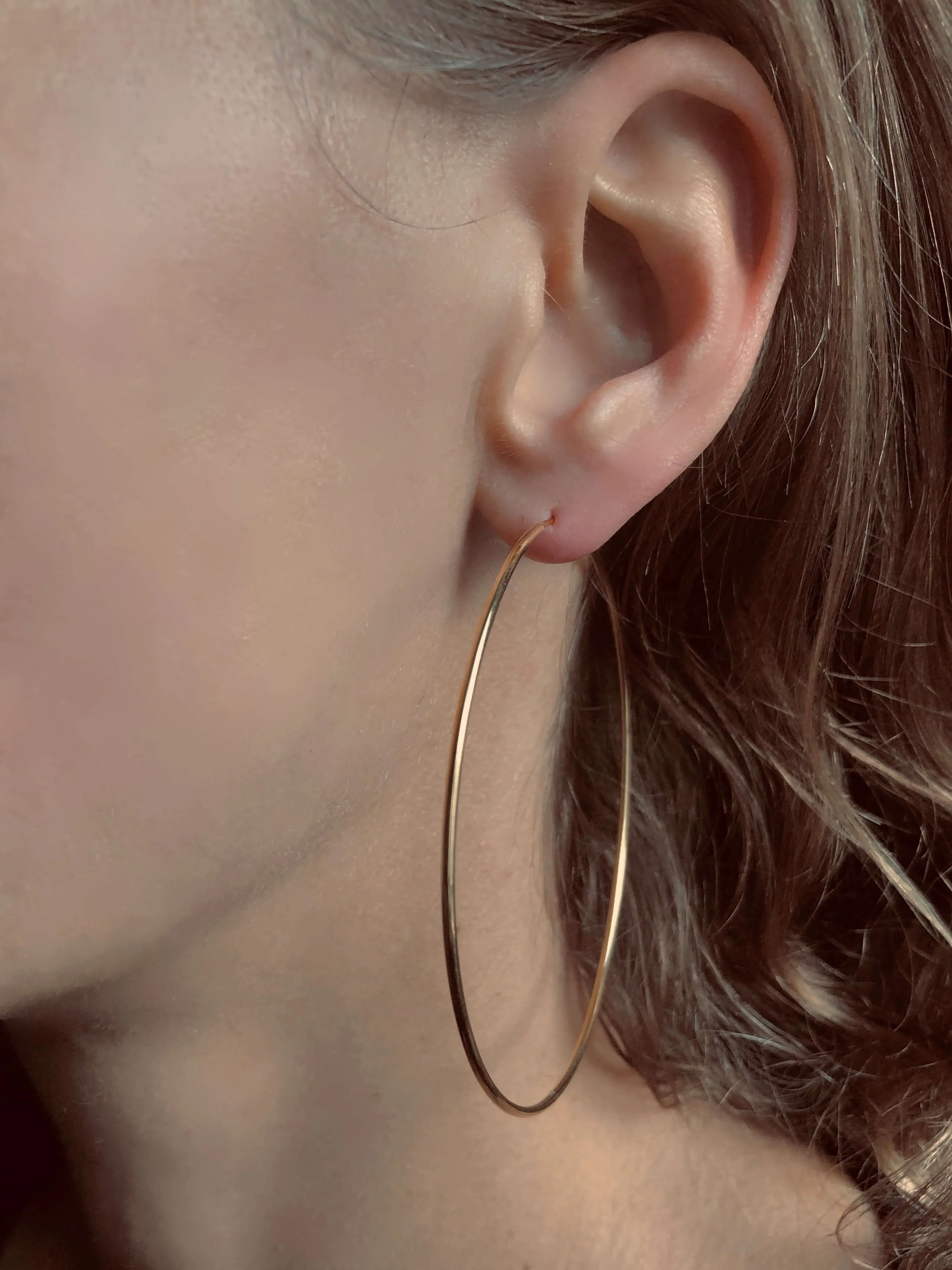 Gold earrings 18k yellow gold