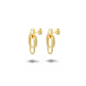 Gold earrings 18k yellow gold
