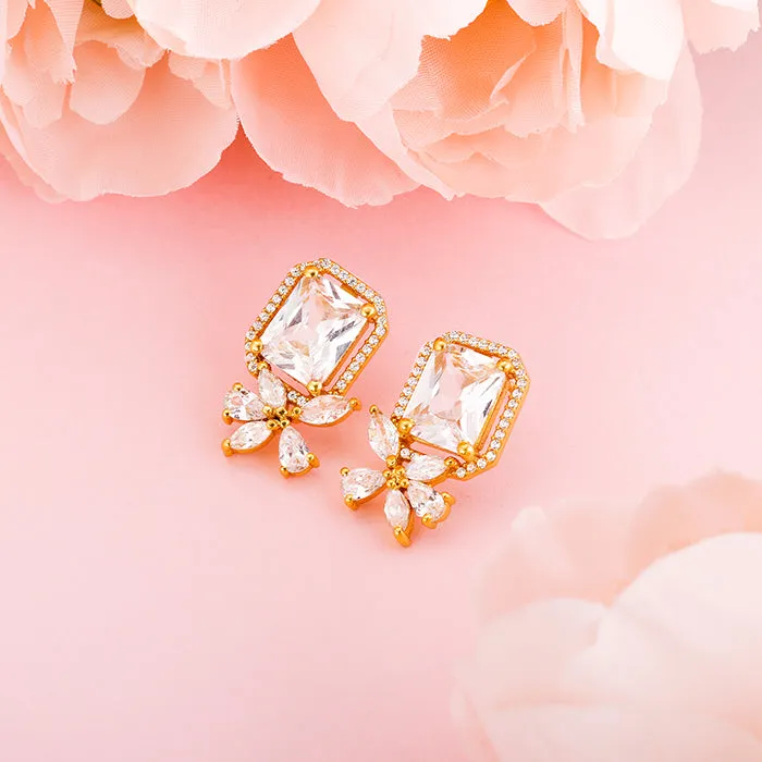 Golden Nature's Artistry Earrings