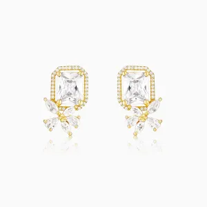 Golden Nature's Artistry Earrings