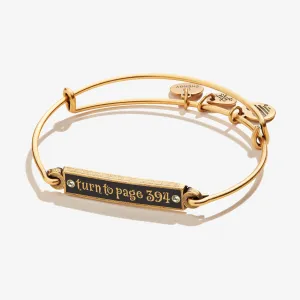 Harry Potter? 'Turn to Page 394' Inline Charm Bangle