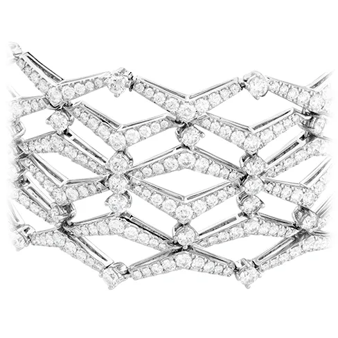 Hearts On Fire Triplicity Pointed Diamond Bracelet