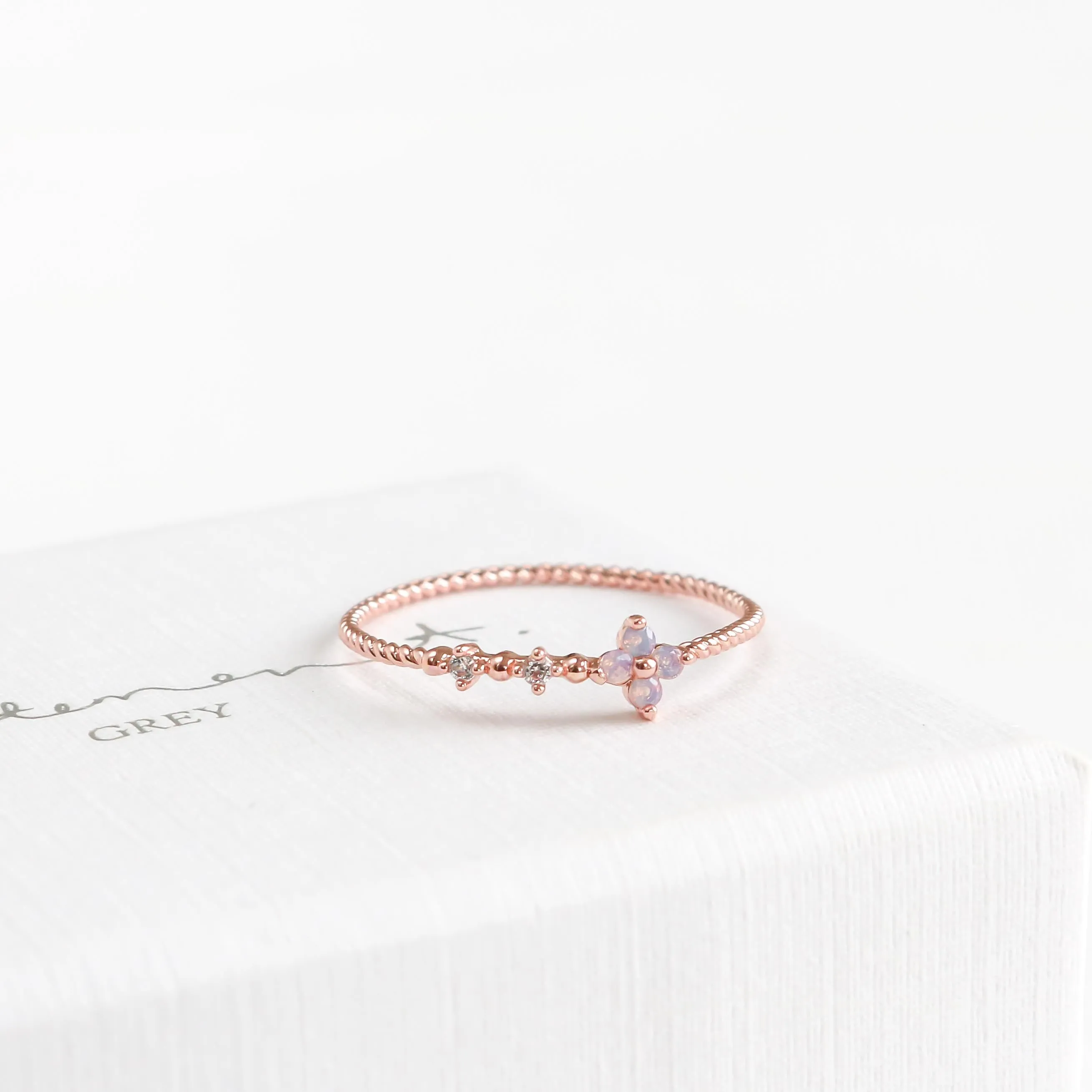 Iris Blossom Ring