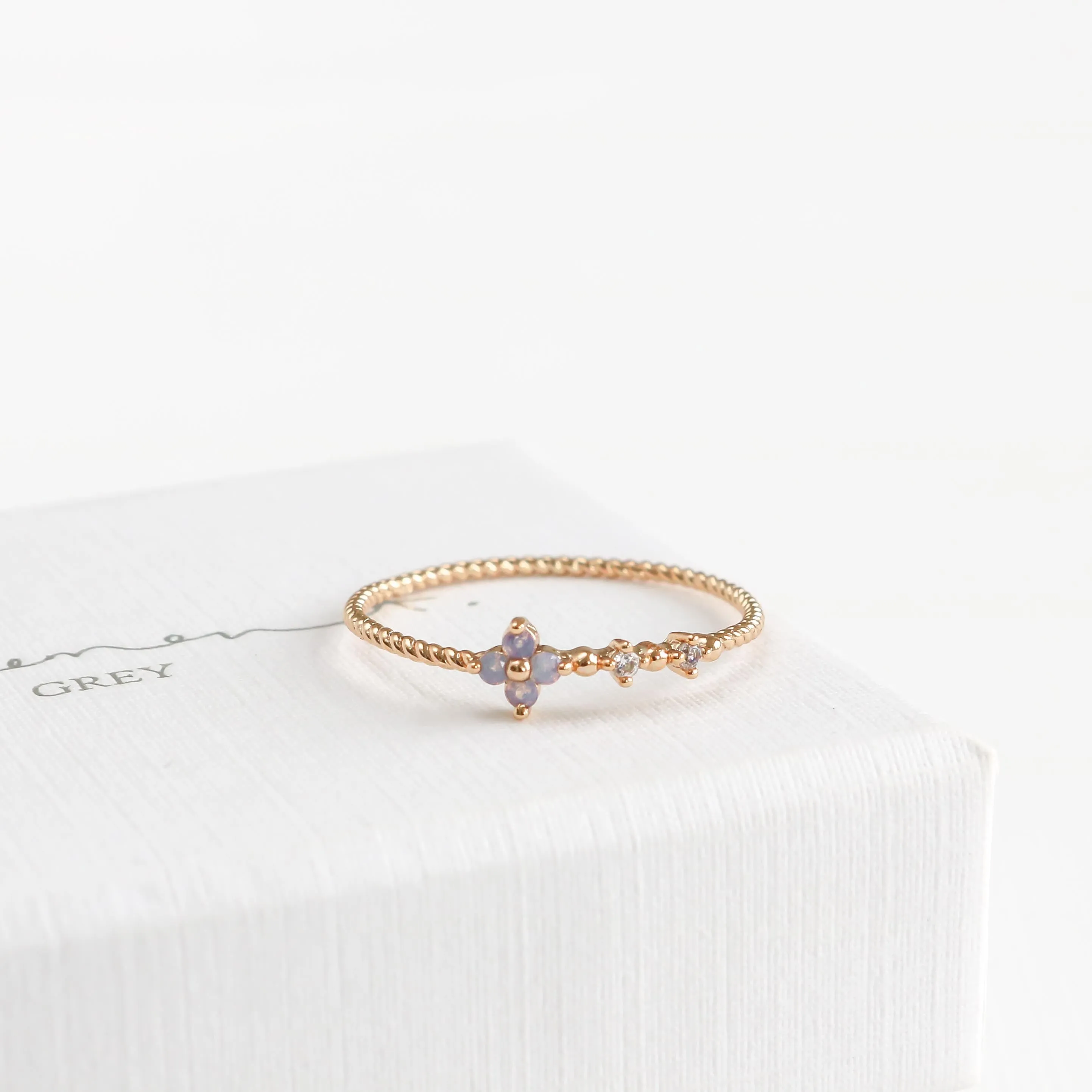 Iris Blossom Ring