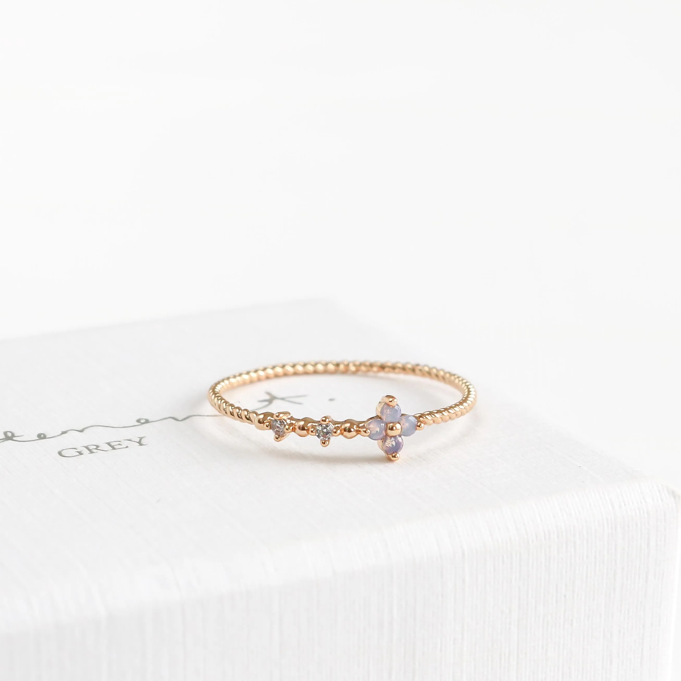Iris Blossom Ring