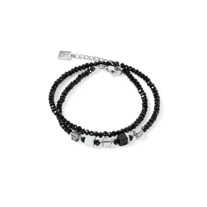 Joyful Colours Update Bracelet silver-black