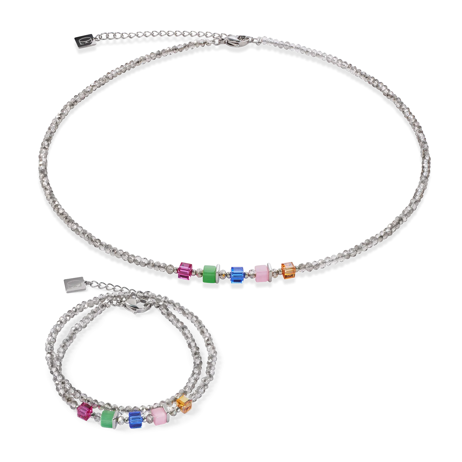 Joyful Colours Update Bracelet silver-multicolour