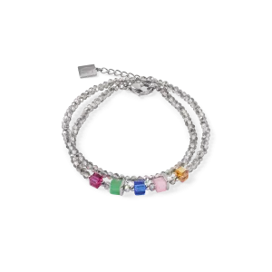 Joyful Colours Update Bracelet silver-multicolour