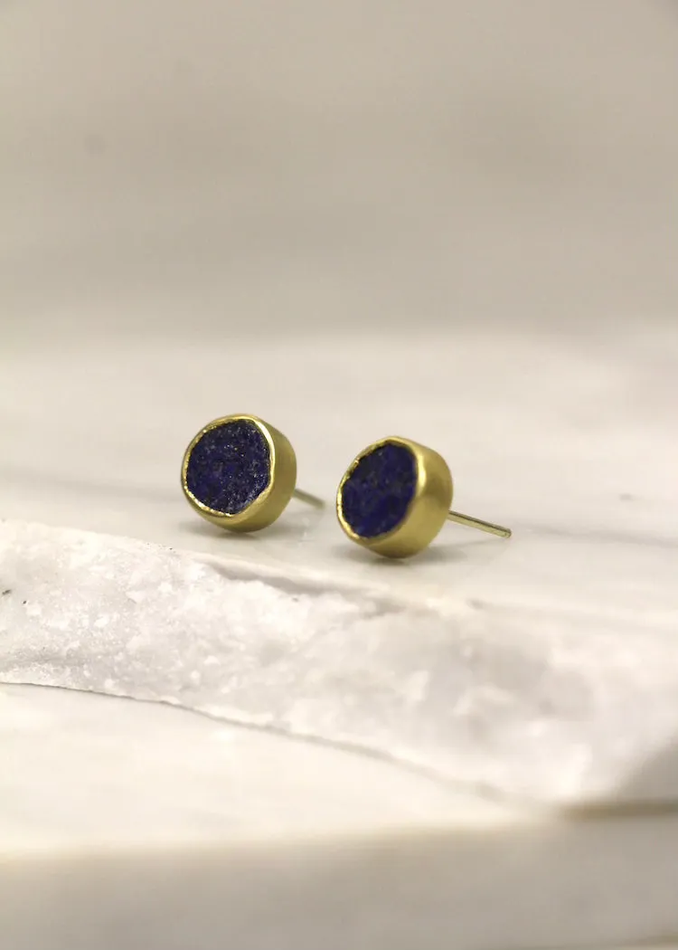 Judi Powers | Lapis Lazuli 18K Studs