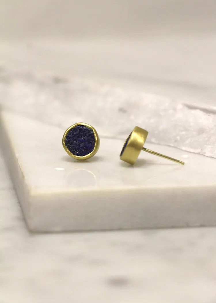 Judi Powers | Lapis Lazuli 18K Studs