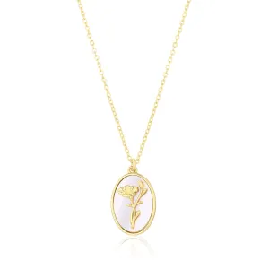 Katrina Birth Flower Necklace