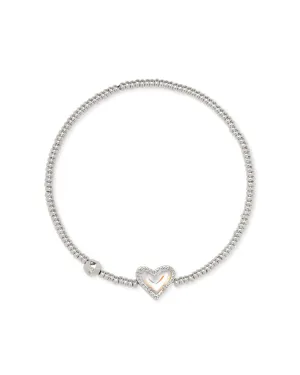 Kendra Scott Ari Heart Stretch Bracelet