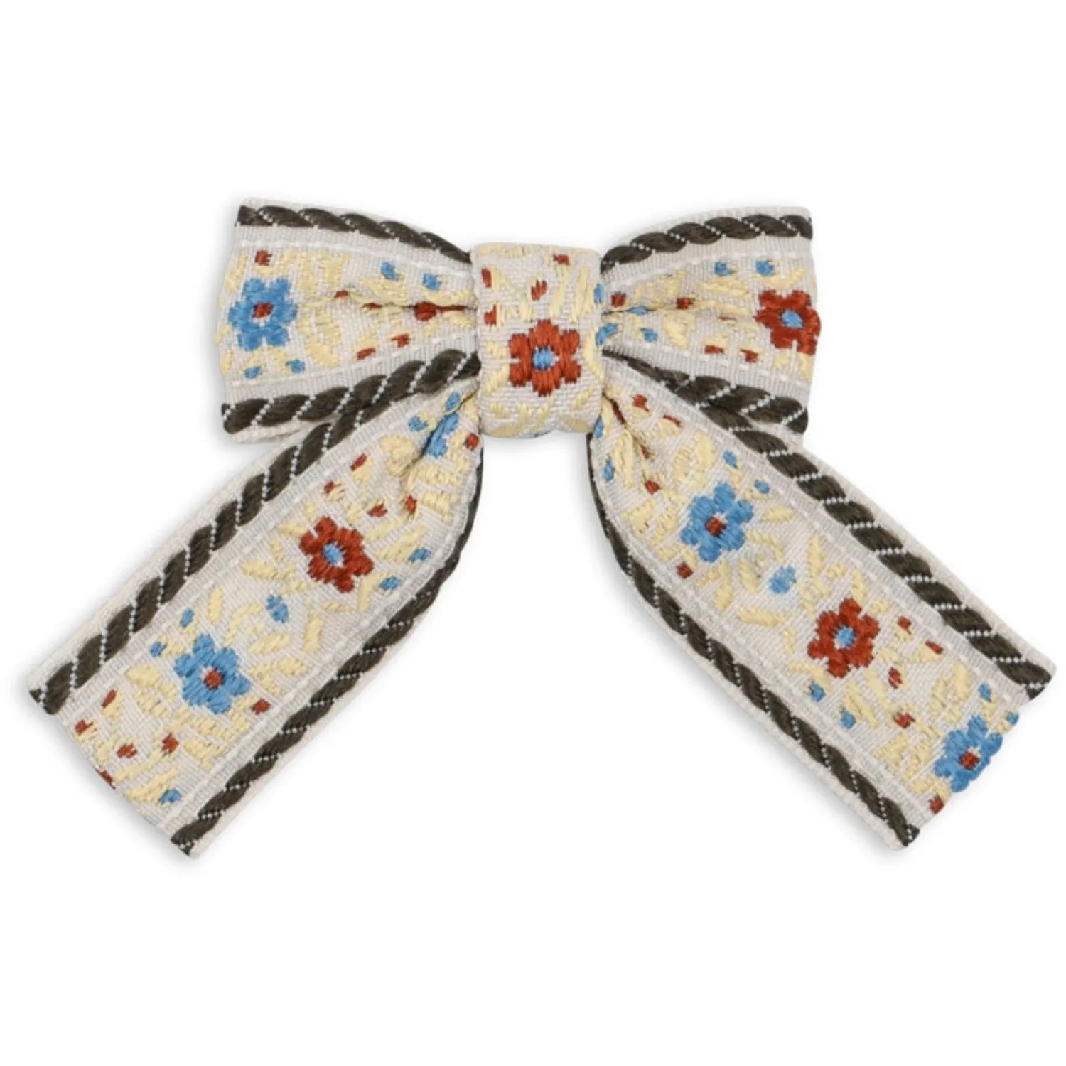 Konges Sl?jd Beige/Black 4 Pack Bow Hair Clips