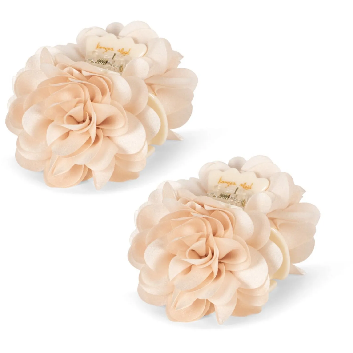 Konges Sl?jd Eggnog Celebration 2 Pack Flower Hair Clip