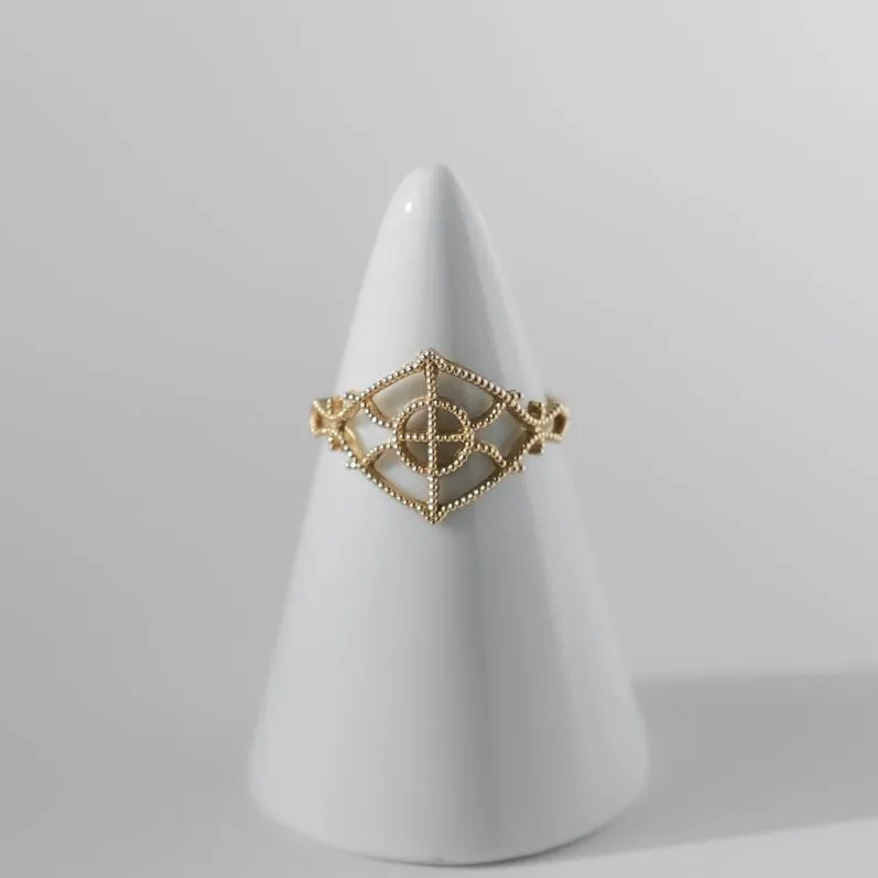 Lace Deco Ring - III