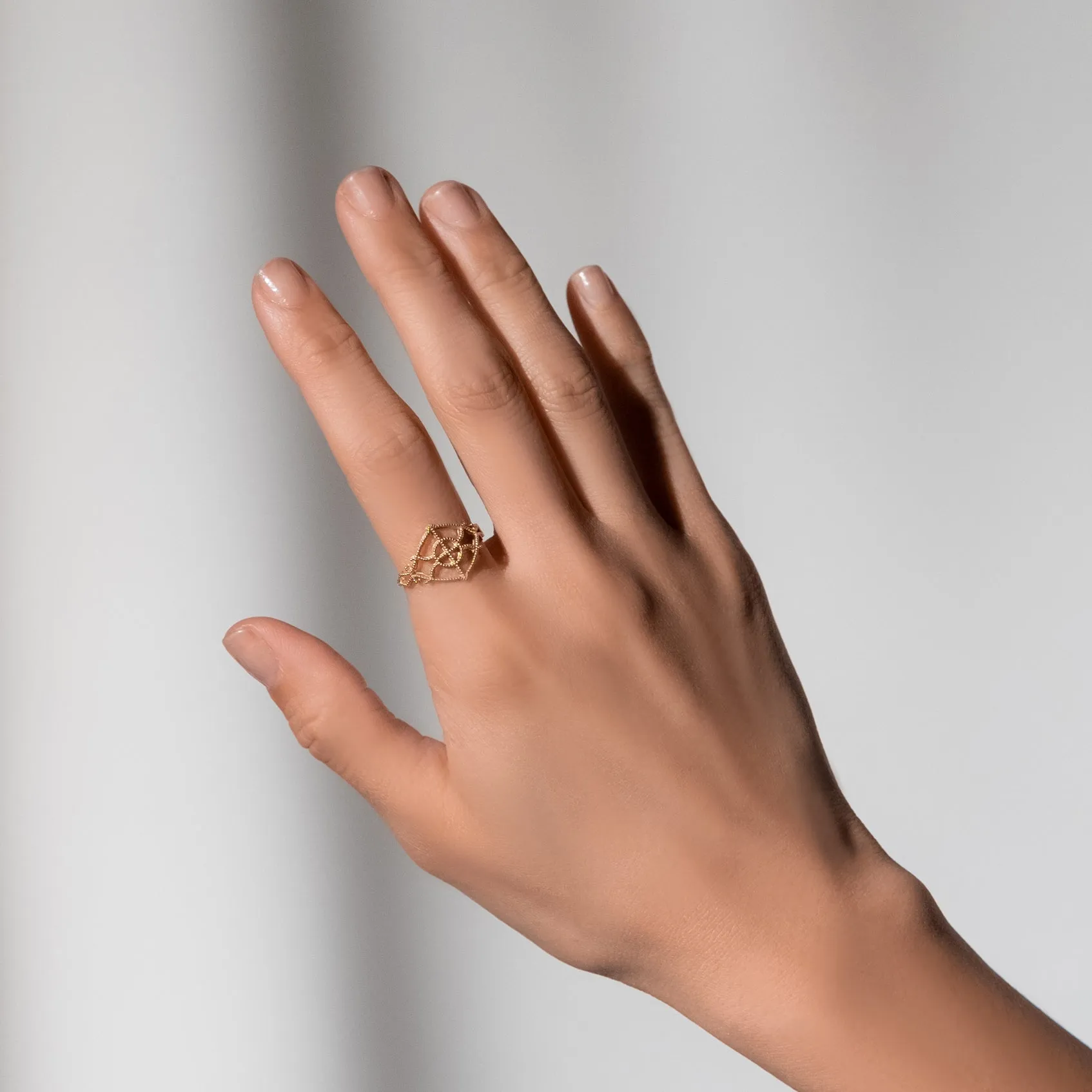 Lace Deco Ring - III