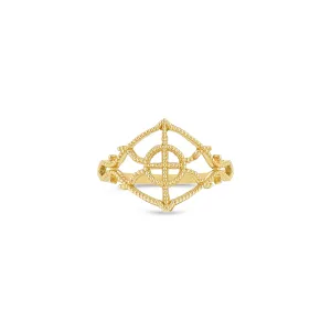 Lace Deco Ring - III