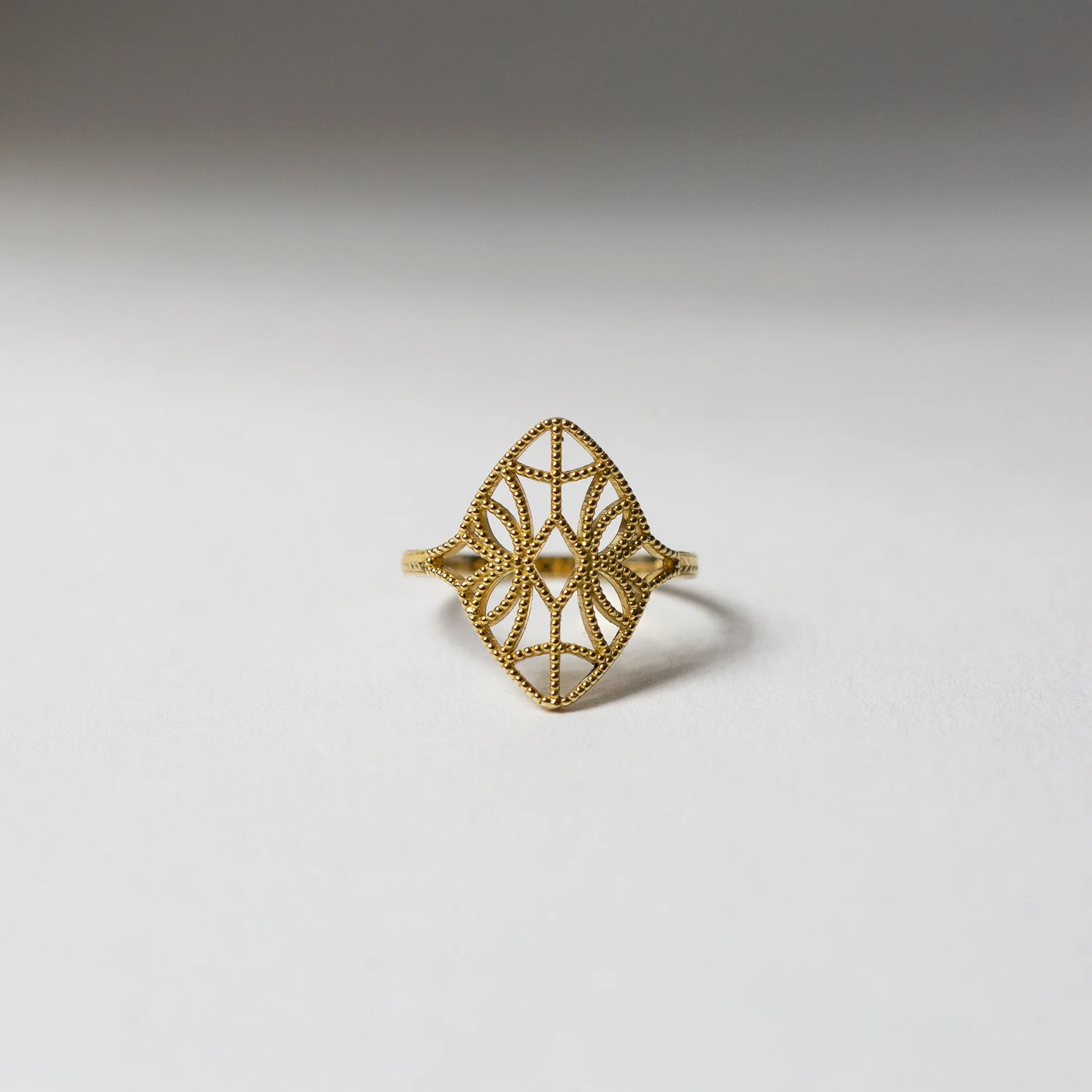 Lace Deco Ring - X