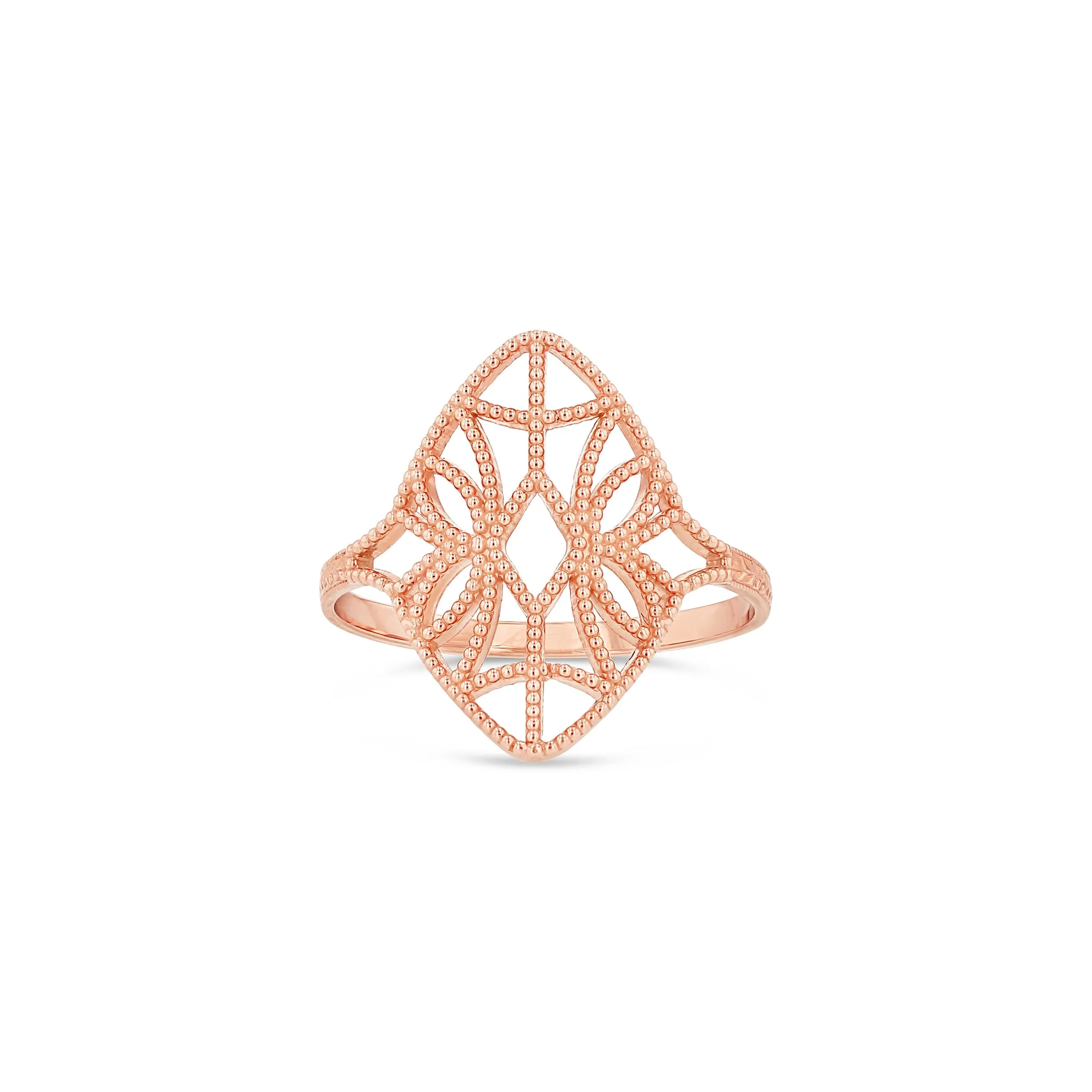 Lace Deco Ring - X