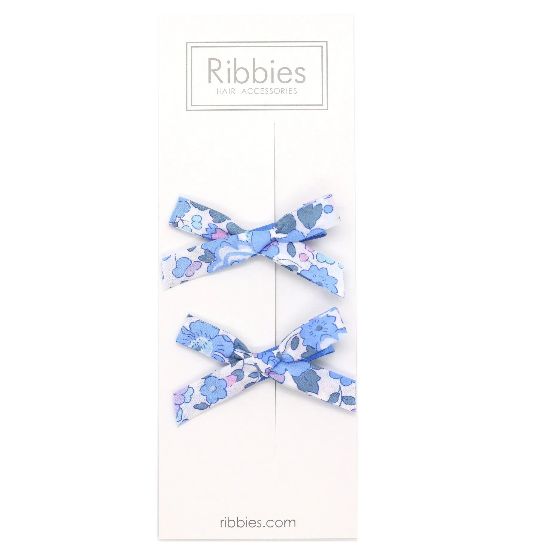 Liberty of London Schoolgirl Bows - Betsy Blue