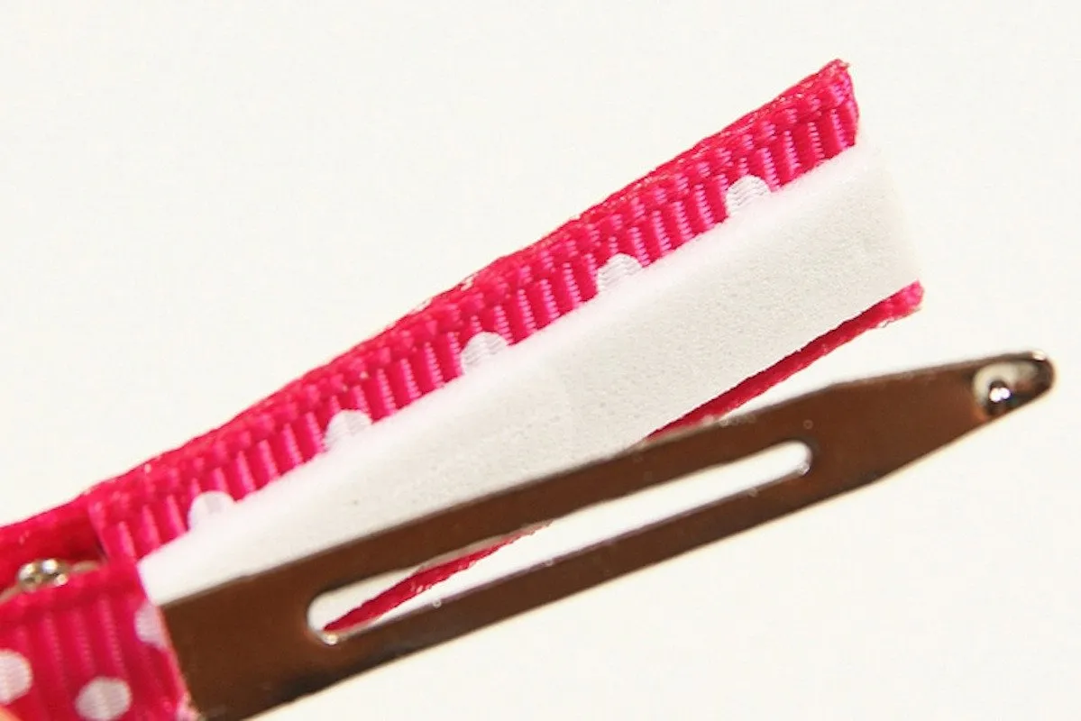 Liberty of London Schoolgirl Bows - Betsy Hot Pink