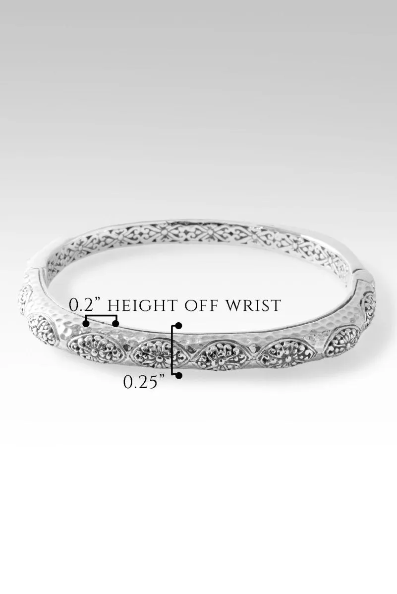 Loved Beyond Measure Bangle? in Janyl Adair & Hammered