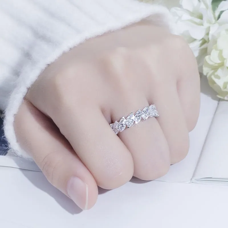 Marquise Eternity Band