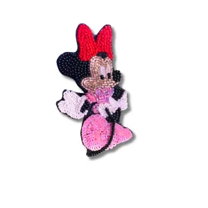 Minnie Mouse Baby Pink Brooch