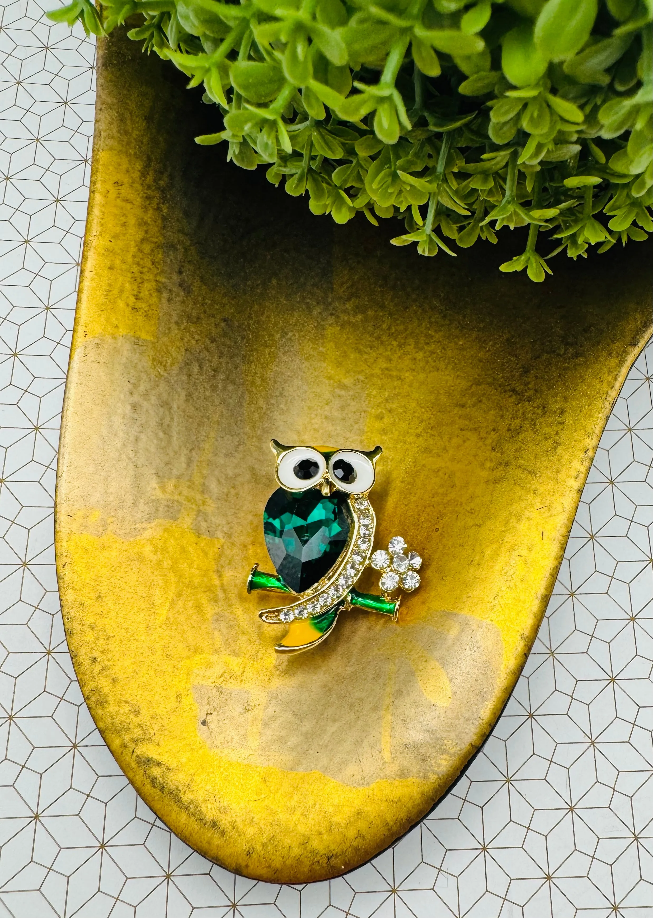 Mr. Owl Brooch