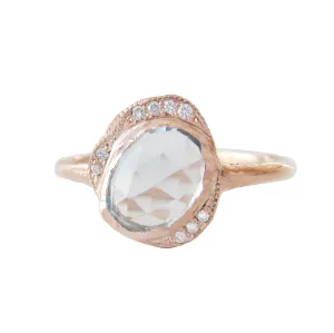 Oasis Blue Topaz Ring