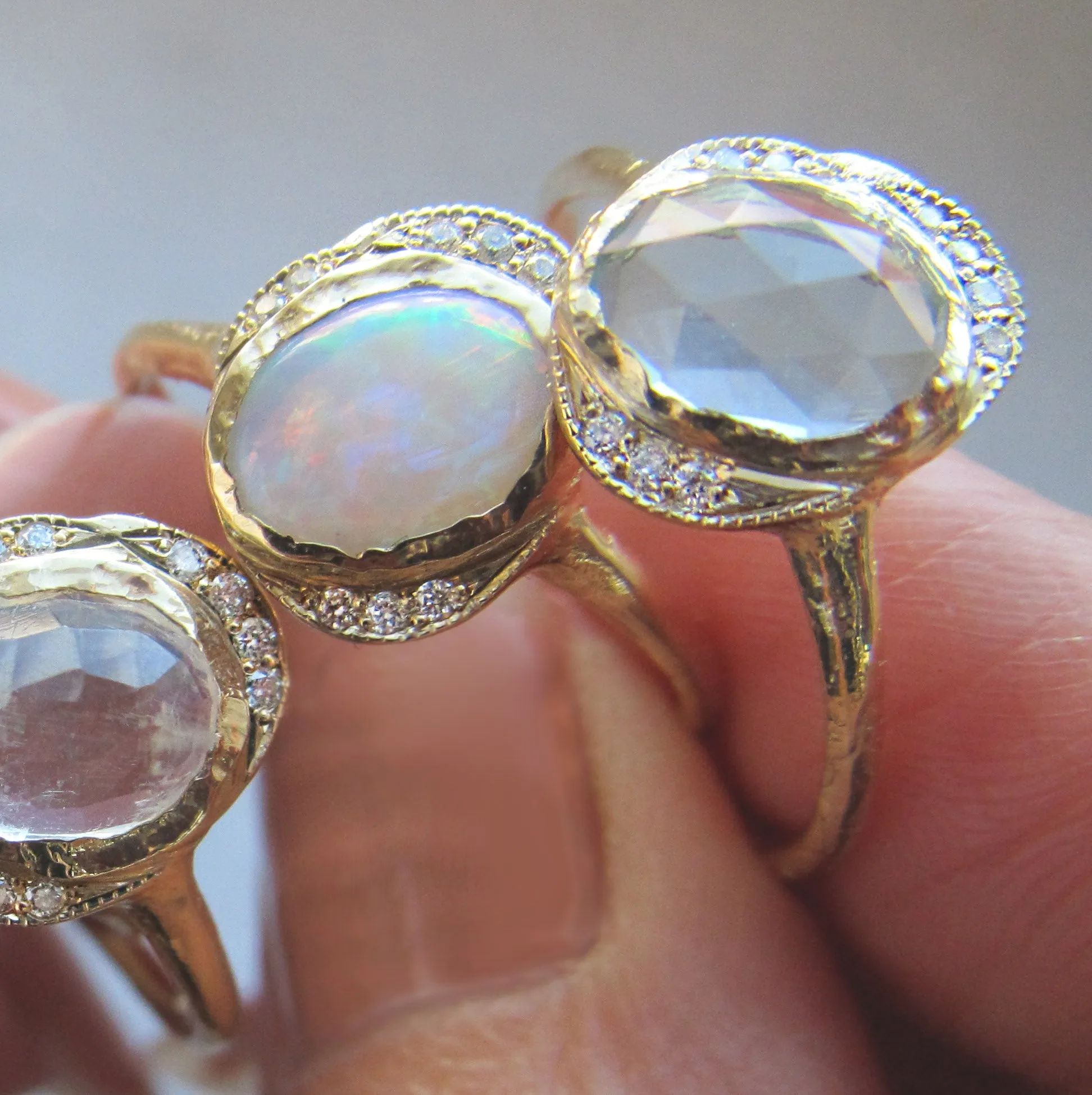 Oasis Blue Topaz Ring