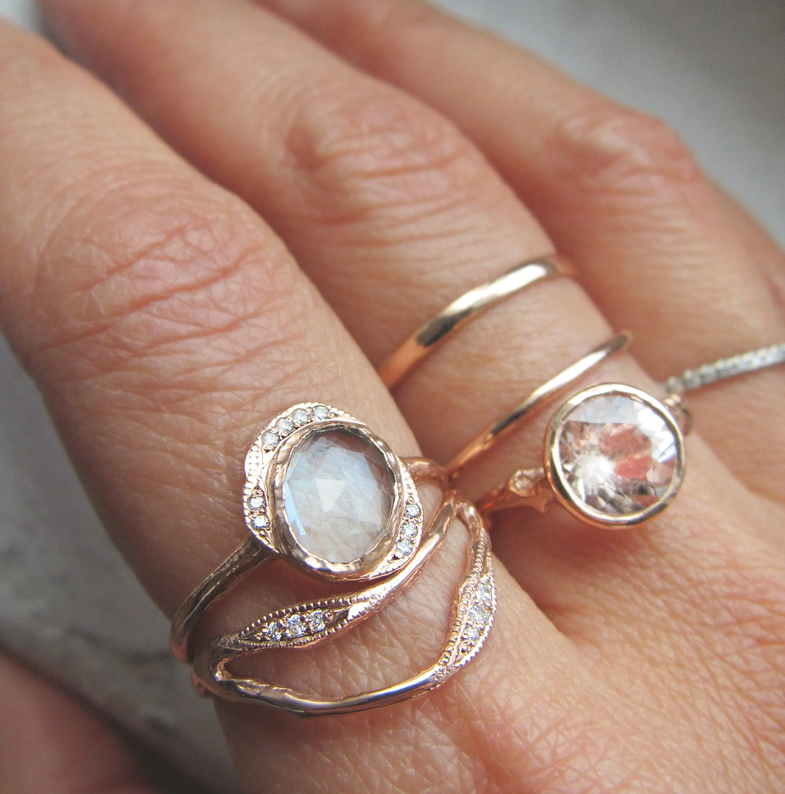 Oasis Blue Topaz Ring