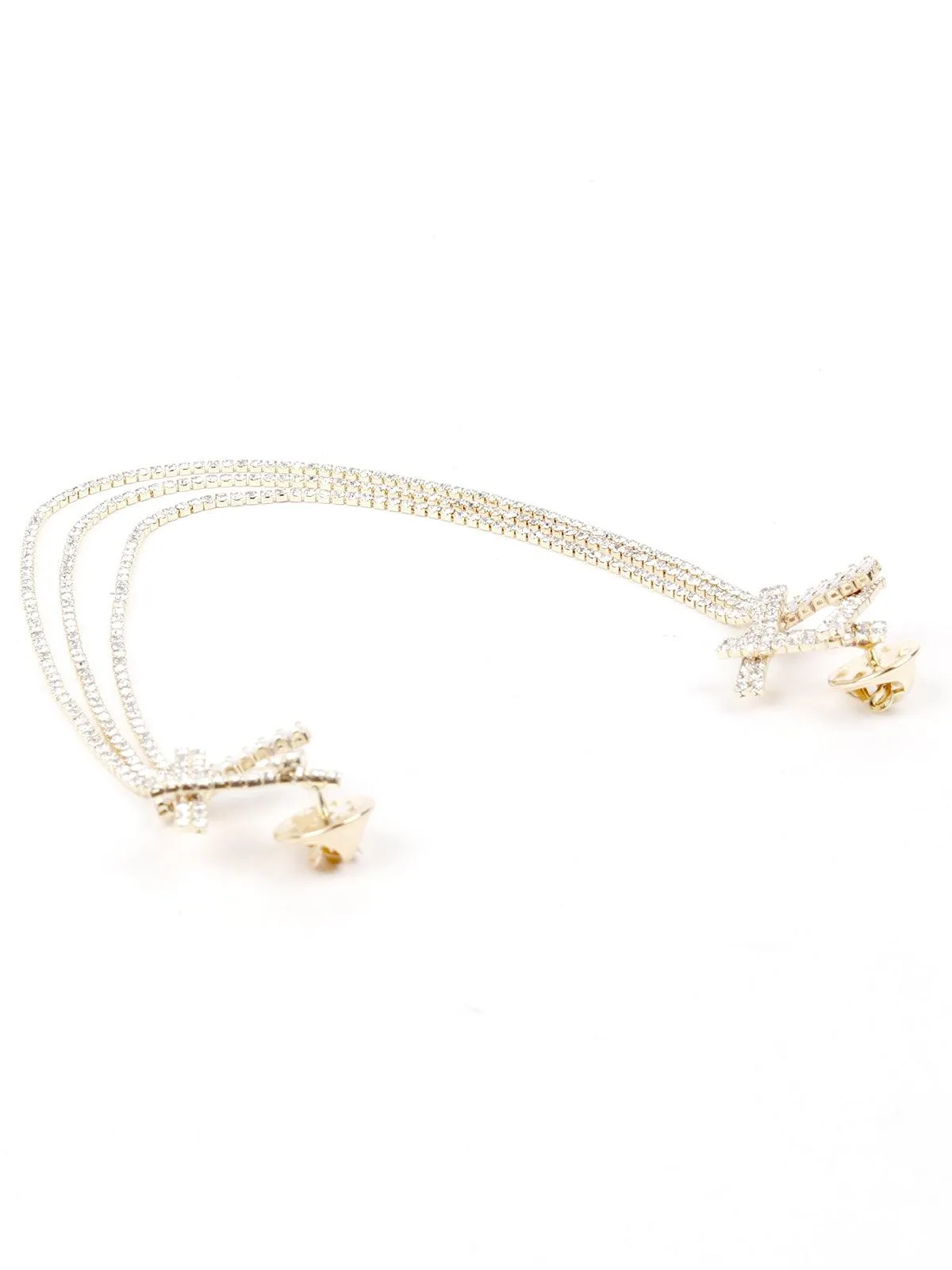 Odette Women Gold Metal Brooch