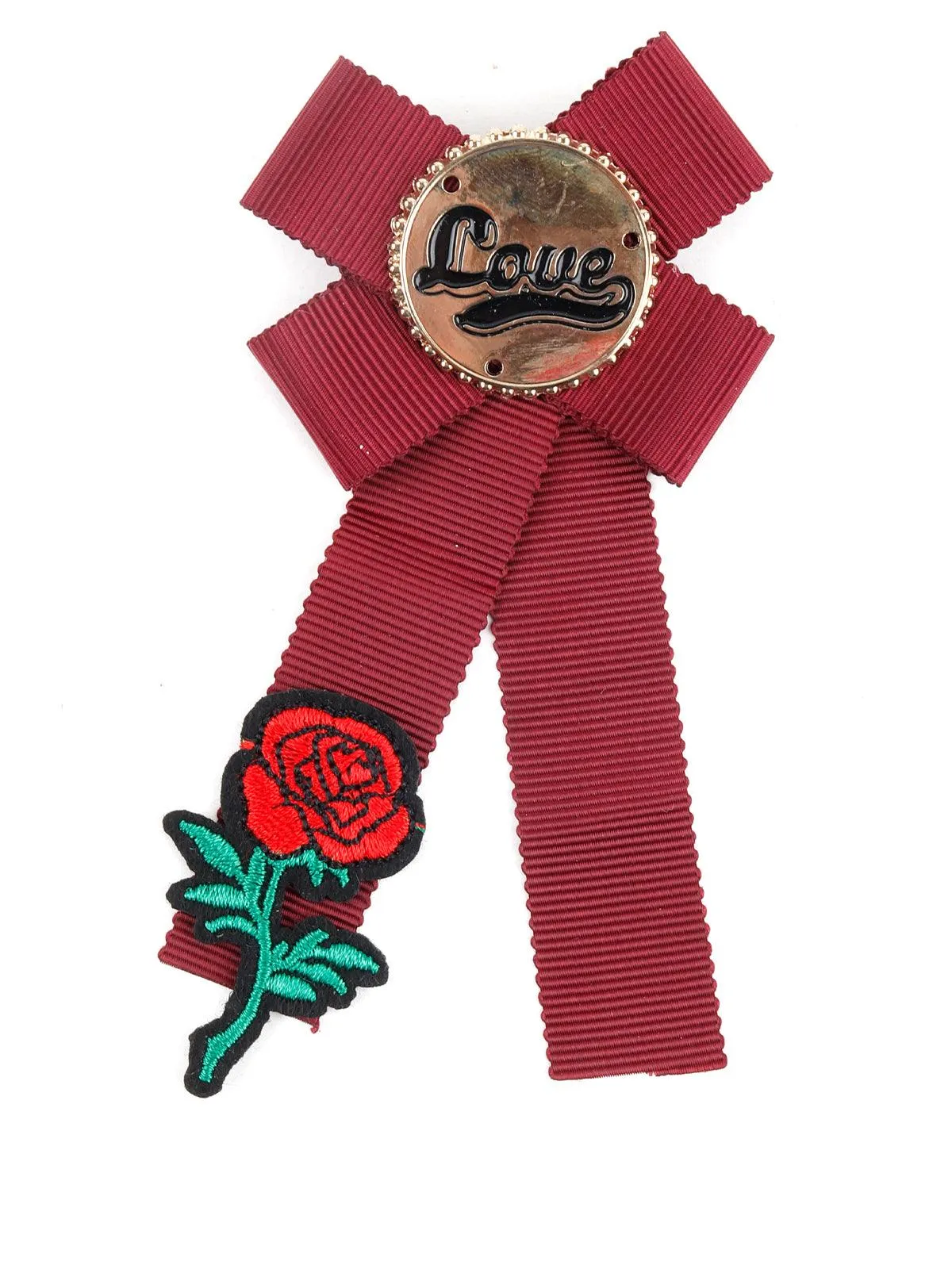 Odette Women Love Emblem Decorative Brooch