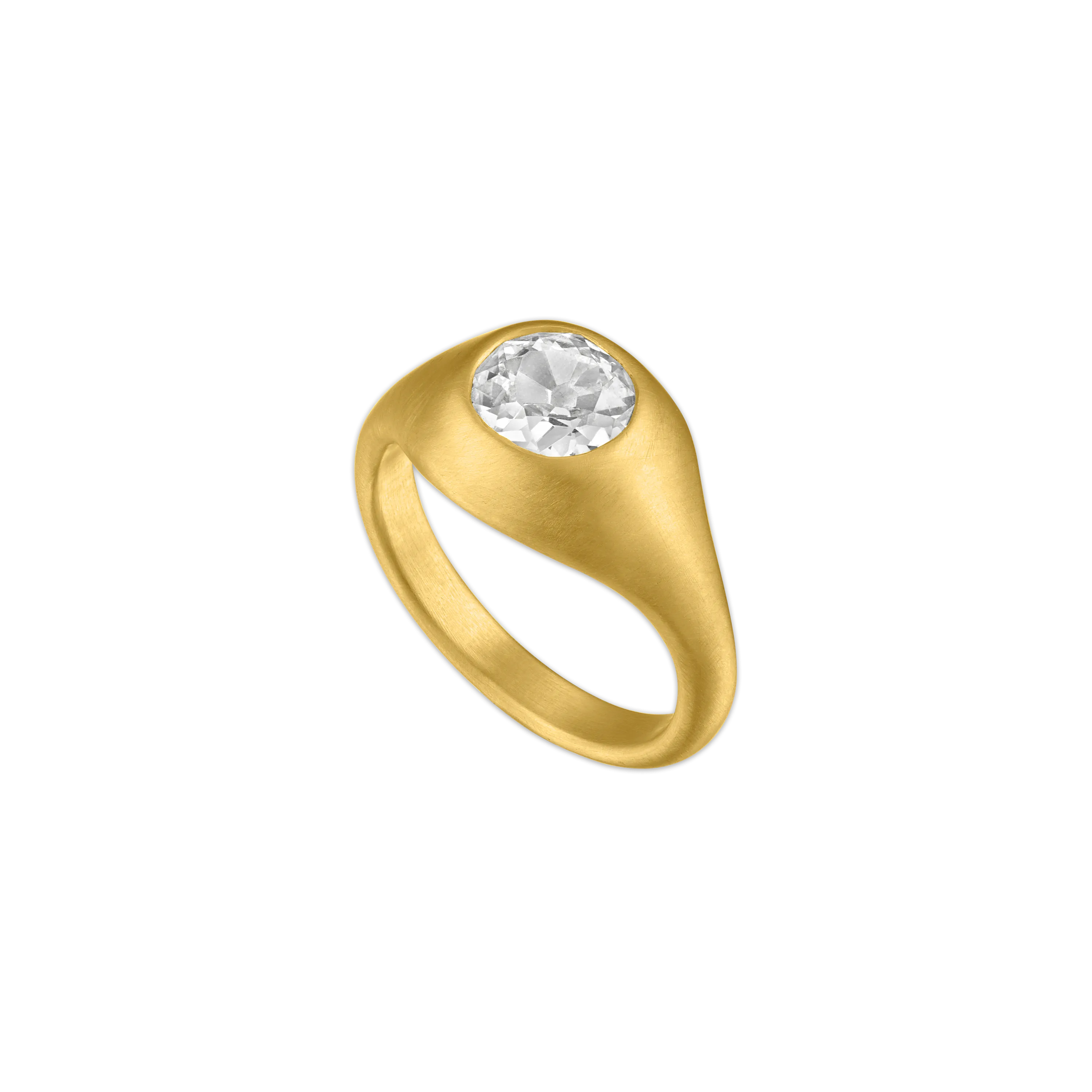 Old Mine Diamond Gaea Ring
