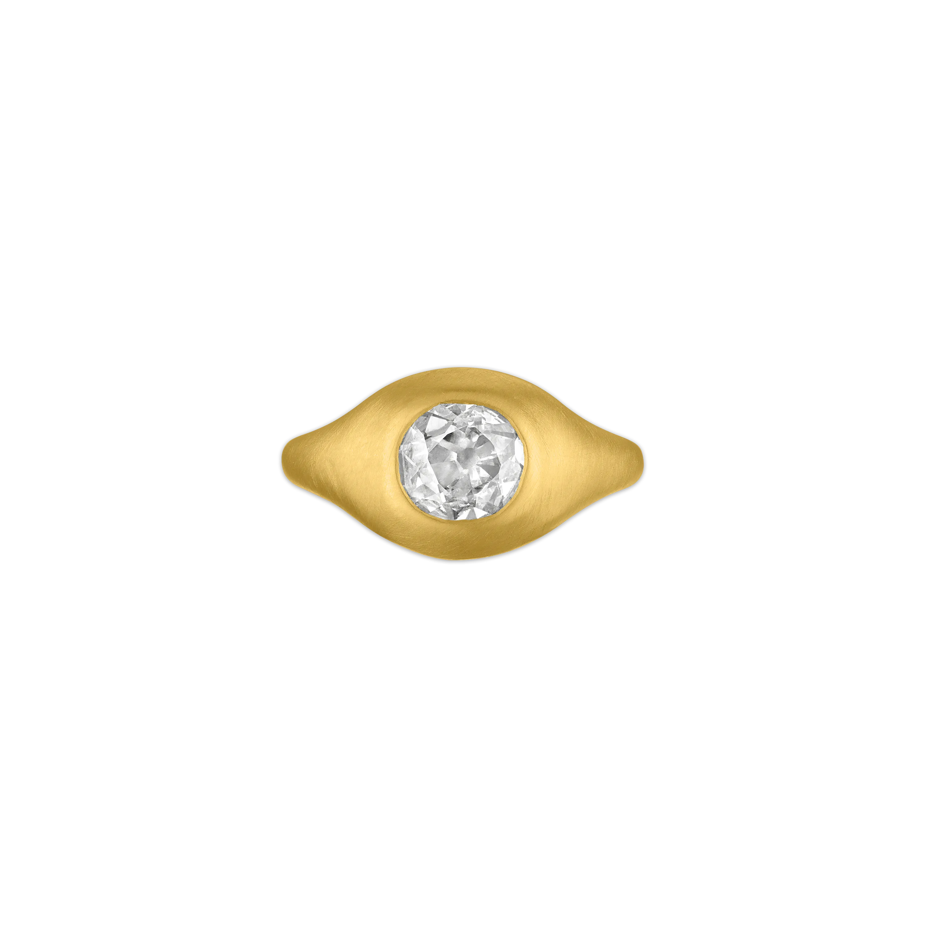 Old Mine Diamond Gaea Ring