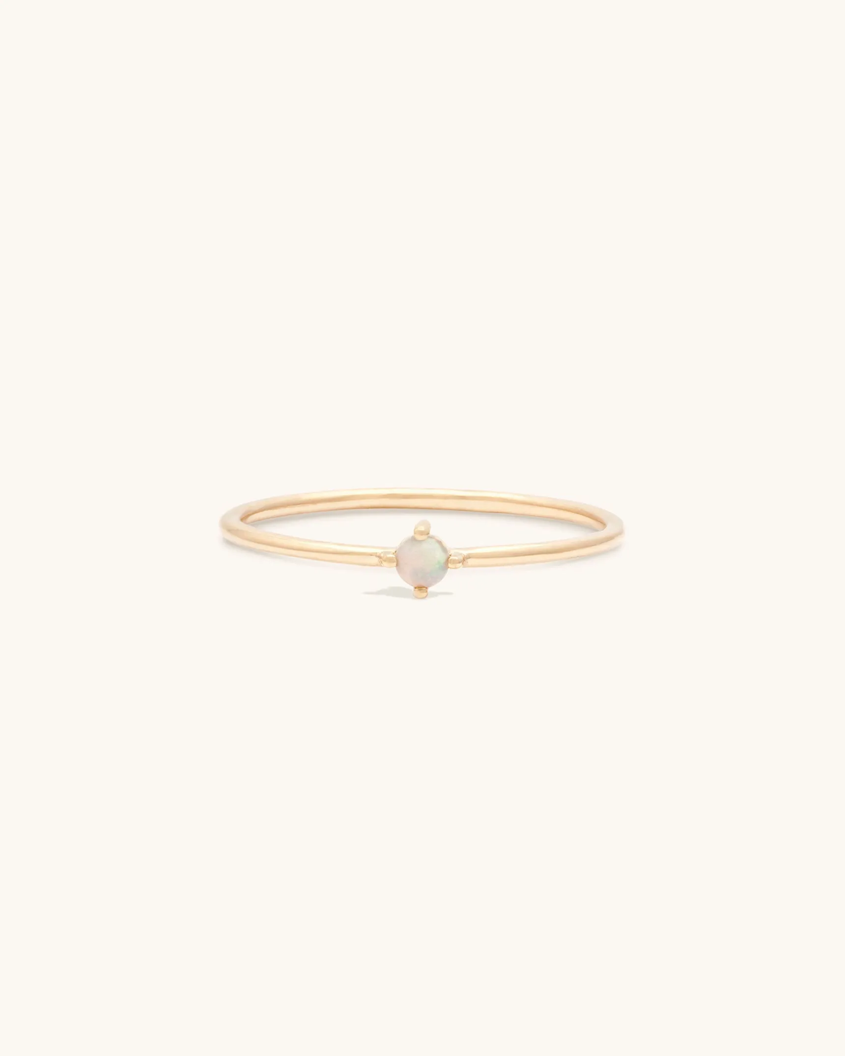 Opal Birthstone Ring