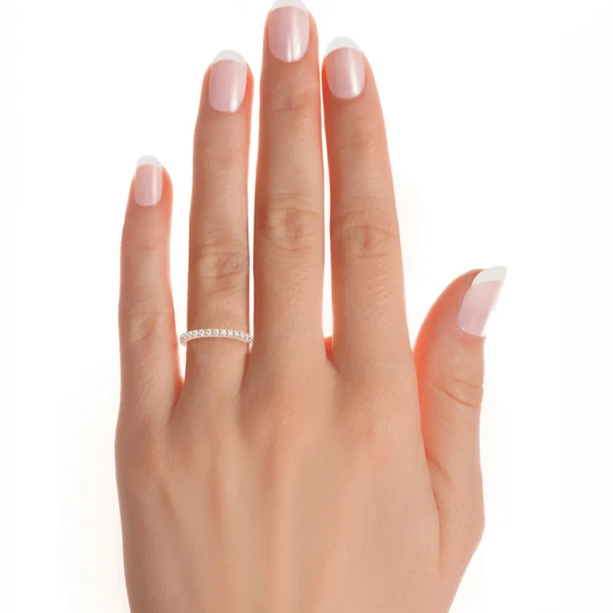 Opal Eternity Band
