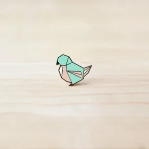 Origami Pin ?C Finch Bird