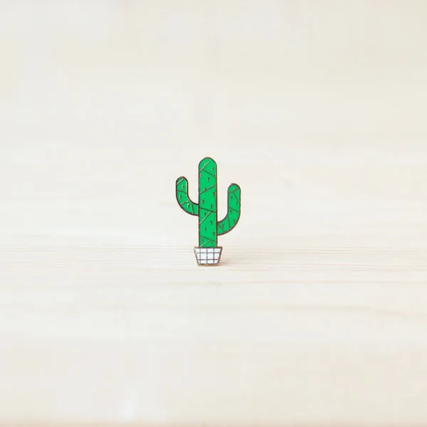 Origami Pin ?C Saguaro