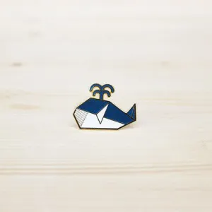 Origami Pin ?C Whale