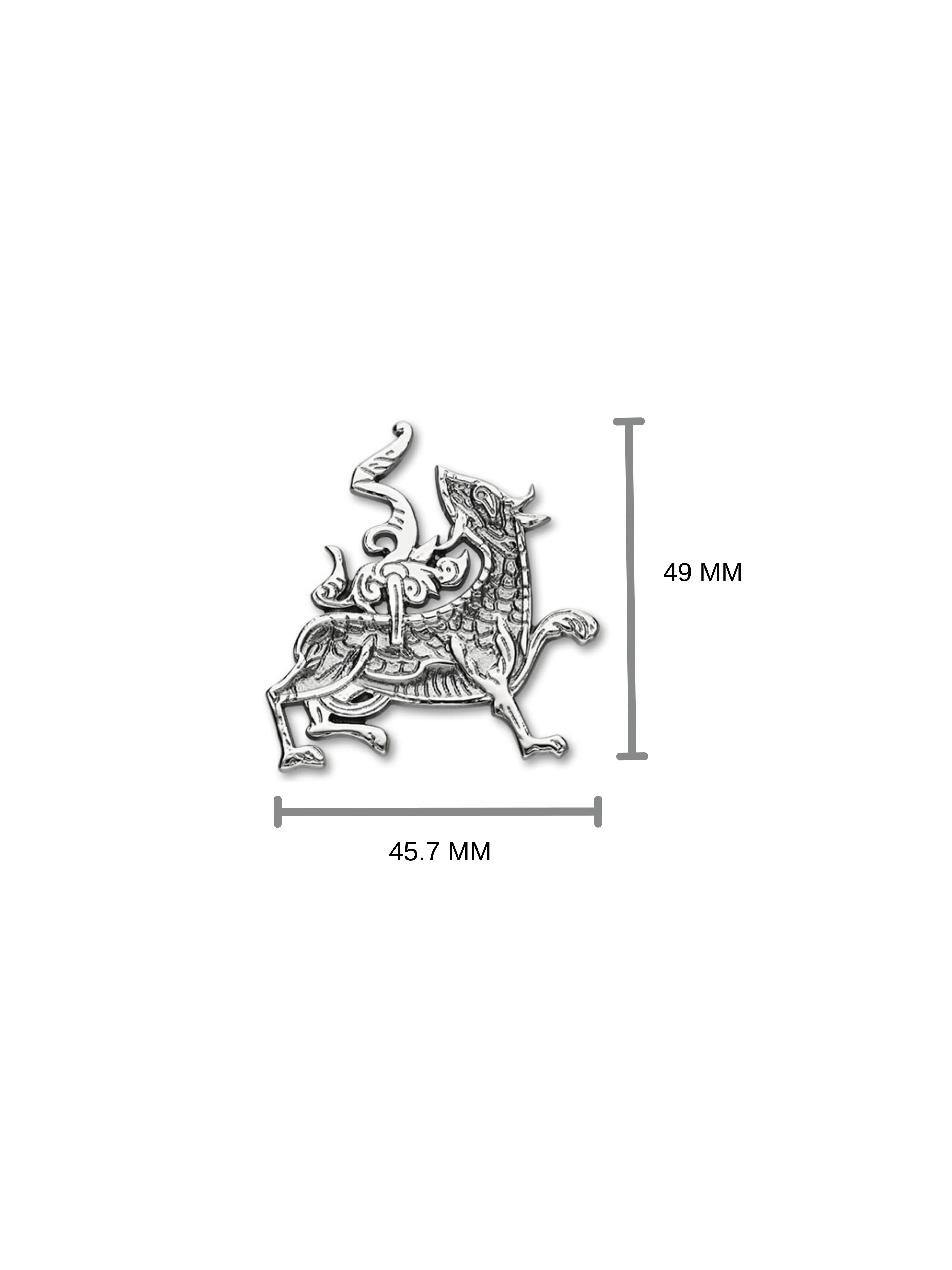 Orkney Traditional Silver Brooch B604