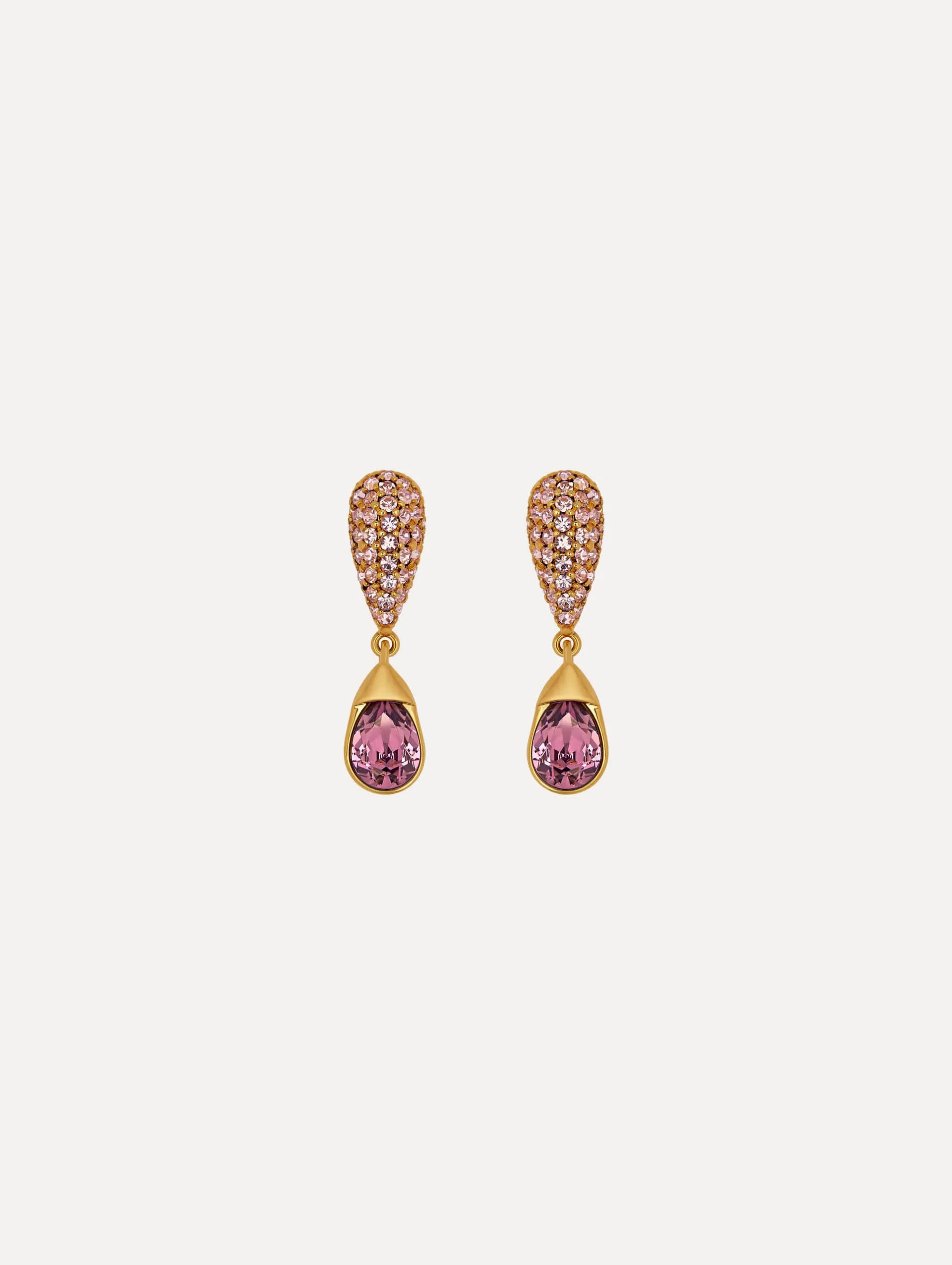Pav?? Drop Earrings