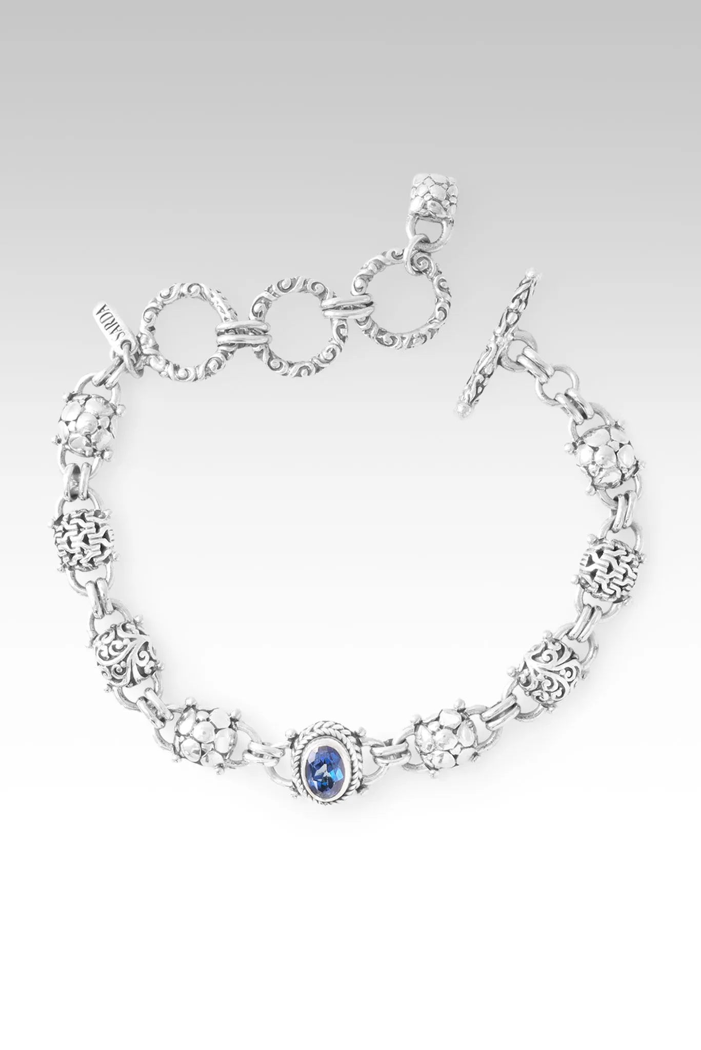 Peaceful Spirit Bracelet? in Cavalier Passion? Mystic Quartz