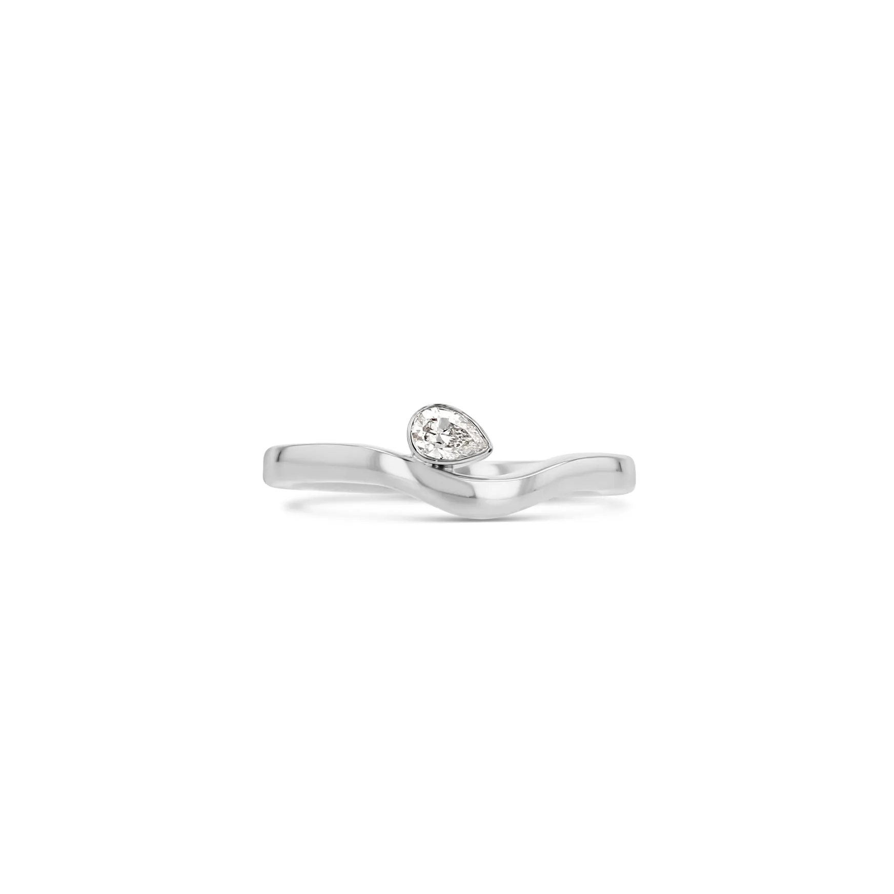 Pear Diamond Wave Band