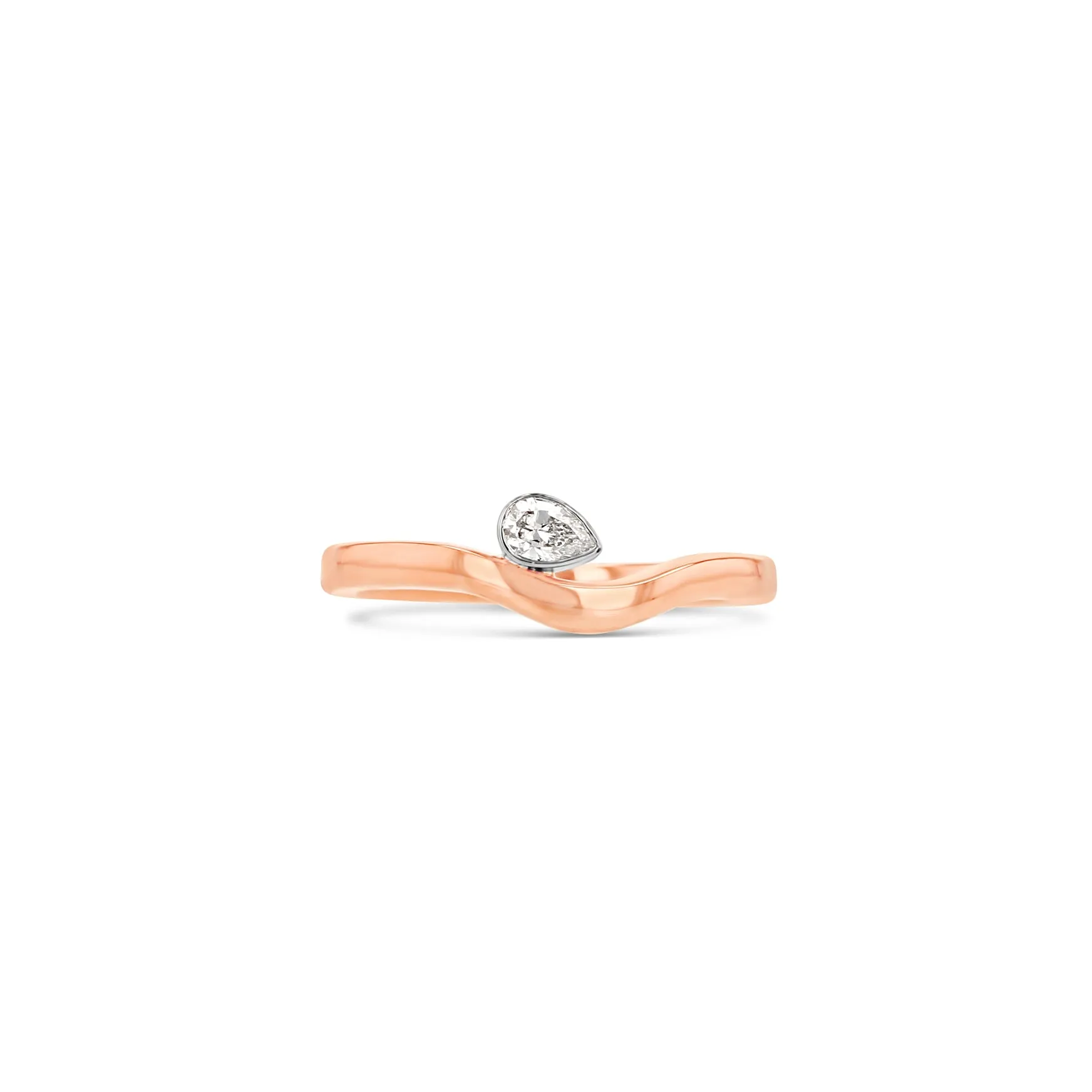 Pear Diamond Wave Band