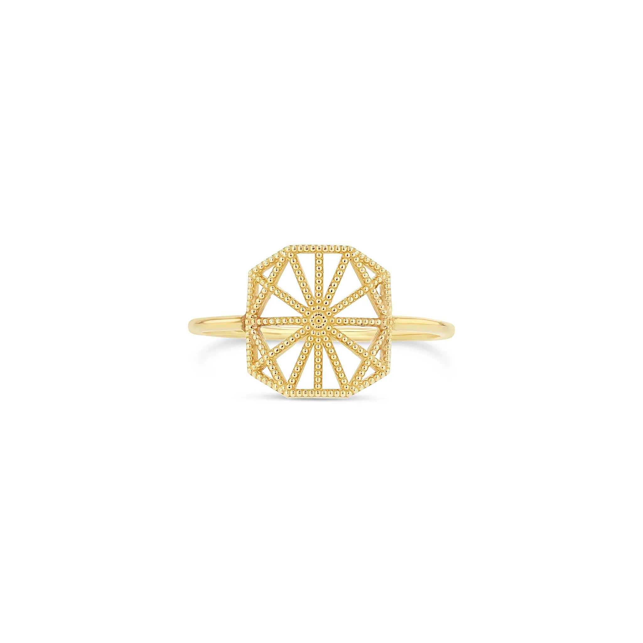 Petite Lace Deco Ring - II