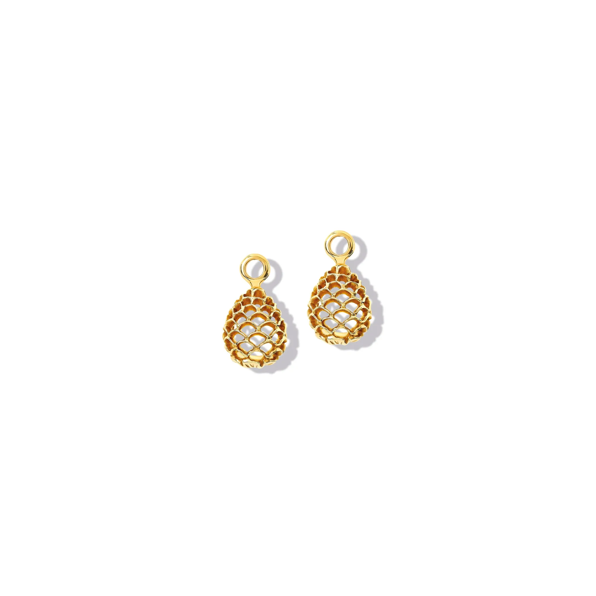 Pigne di Santo Stefano Earring Drops Yellow Gold