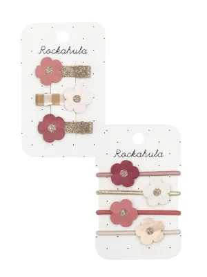 Prairie Flower Clips & Scrunchies Set