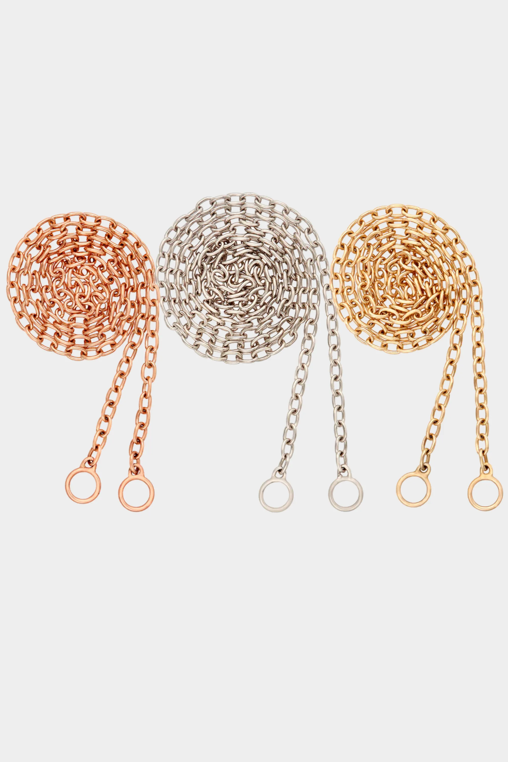 Pulley Chain - 18", Yellow Gold